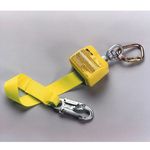 Image of the Miller Retractable Web Lanyard with Steel Twist-lock Carabiner & Aluminum Snap Hook, 7 ft, 2.1 m