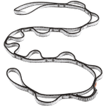 Image of the Black Diamond 12 mm Dynex Daisy Chain, 115 cm Black