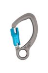 Image of the DMM Captive Eye Kwiklock ANSI Titanium/Turquoise