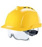 Image of the MSA V-Gard 930 Vented Protective Cap Yellow