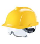 Image of the MSA V-Gard 930 Non-Vented Protective Cap Yellow