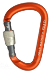 Image of the Rock Exotica Pirate Screw-Lock Carabiner