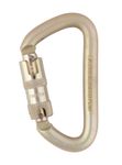 Image of the DMM 12mm Steel Offset D Kwiklock ANSI Captive Bar Gold