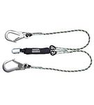 Image of the MSA Energy Absorbing Lanyard - Twin Leg Kernmantel Rope