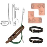 Thumbnail image of the undefined ECONOMY STEEL POLE CLIMBER KIT with Pads, Upper & Lower Straps