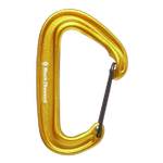 Image of the Black Diamond Miniwire Carabiner, Yellow