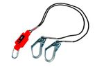 Image of the 3M Protecta Shock Absorbing Lanyard, 140 kg Capacity, Rope, Twin Leg, 1.8 m