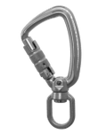 Image of the Bornack ALU SWIVEL steel carabiner TL