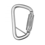 Image of the Heightec ASTRA Steel Offset Twistlock Karabiner with captive bar