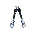 Thumbnail image of the undefined DBI-SALA Nano-Lok Personal Self Retracting Lifeline, Twin-leg, Web, 1.8 m with Aluminium, Steel & Nylon