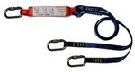 Image of the 3M Protecta Sanchoc Shock Absorbing Lanyard Web, Twin Leg, 1.5 m with Screw Carabiner