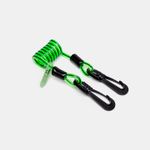 Image of the Never Let Go Short Coil Tool Lanyard Non Conductive