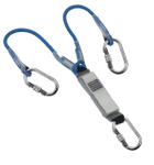 Image of the IKAR Fixed Length, Twin Legged Energy Absorbing Lanyard 1.25 m Kernmantle Rope with IKV13