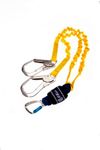 Image of the 3M DBI-SALA EZ-Stop Expander Shock Absorbing Lanyard Elasticated Webbing, Twin Leg, 2 m