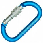 Thumbnail image of the undefined OVAL ALU CLASSIC SCREW SLEEVE Cyan/Polished/Polished