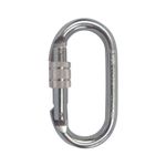 Image of the Safe-Tec S.Tec Steel Carabiner - Oval shape screwgate