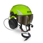 Image of the Kask Helitalk - Yellow Fluo