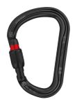 Image of the Petzl WILLIAM SCREW-LOCK black