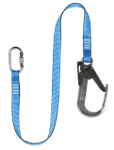 Image of the IKAR Fixed Length Restraint Lanyard 1.50m Webbing with IKV13 & IKV03