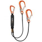 Image of the Heightec TENSOR Twin Lanyard Tri-act, Scaffold Hook 1 m