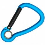 Image of the Kong HARNESS EYE Cyan/Black 10 mm eyelet