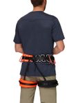 Image of the Mammut 4 Slide Harness vibrant orange black, XS-M