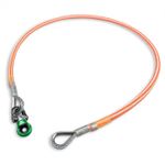 Thumbnail image of the undefined Wire Core flipLINE e2e + Swivel 2.4m White/Orange