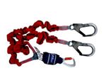 Image of the 3M DBI-SALA EZ-Stop Scaffolders Lanyard, Red, 2 x Scaffold Hooks, 2 m