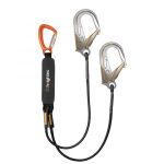 Image of the Heightec TENSOR Twin Lanyard Tri-act, ANSI hook 1.25 m