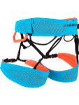 Image of the Mammut Sender Fast Adjust Harness ocean safety orange, S