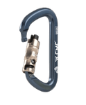 Image of the CMC ProSeries® Aluminum Key-Lock Carabiners, Manual-Lock, Slate