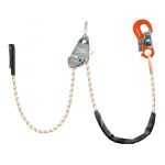 Image of the Heightec PIRANHA Adjustable Lanyard Screwlink, Safety Hook 5 m