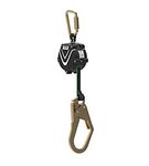 Image of the MSA V-SHOCK PFL 3m - Steel Carabiner, Steel Scaffold Hook