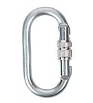 Image of the MSA Steel screwgate carabiner