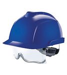 Image of the MSA V-Gard 930 Non-Vented Protective Cap Blue