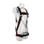 Image of the 3M PROTECTA E200 Standard Vest Style Fall Arrest Harness Black, Medium/Large with Quick Connect Chest Connection