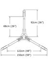 Image of the ISC Standard Tripod