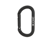 Image of the CMC Aluminum Oval Carabiner, Black