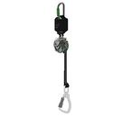 Image of the MSA V-EDGE 1.8m Mini PFL - Single Leg, Aluminium Swivel Triple-Lock Carabiner