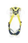 Image of the 3M DBI-SALA Delta Comfort Quick Connect Harness Yellow, Small with back d-ring