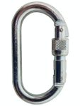 Image of the Foin Steel Oval Screwgate Karabiner 10 mm