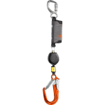 Image of the Skylotec Peanut I with orange FS 64 ALU and KOBRA AL TRI carabiners, 1,8m