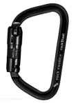 Image of the Rock Exotica rockSteel Auto-Lock Carabiner Black